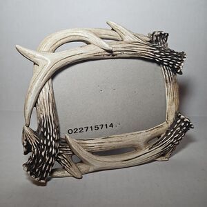 Faux Deer Antler Photo Frame 4x6 Picture Deer Hunting Home Decor Cabin Mancave